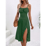 Polka Dot Print Dress