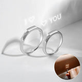 Mystic Love Hidden Pattern Ring