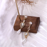 Love Sparkle Pearl Earrings