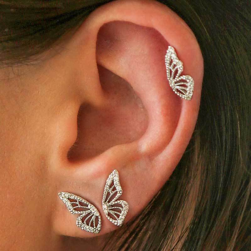 Crystalised Bohemian Flutter Earrings