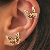 Crystalised Bohemian Flutter Earrings