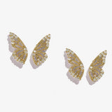 Crystalised Bohemian Flutter Earrings