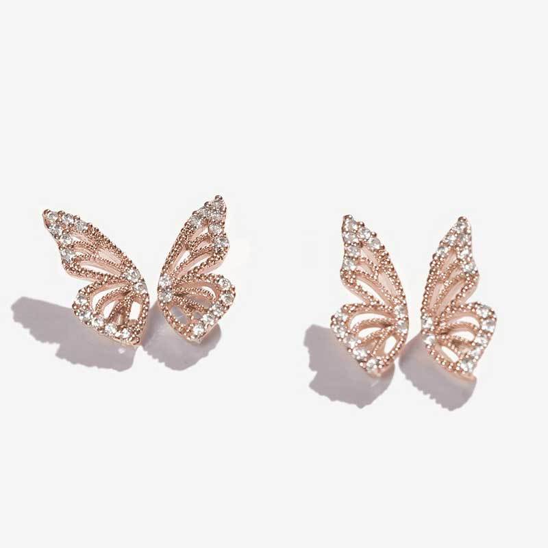 Crystalised Bohemian Flutter Earrings