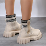 BellaStride Knit Boots