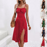 Polka Dot Print Dress