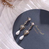 Love Sparkle Pearl Earrings