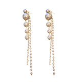 Cascade of Pearl Gloss Earrings