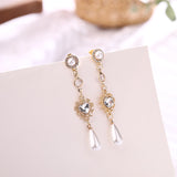 Love Sparkle Pearl Earrings