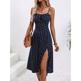 Polka Dot Print Dress