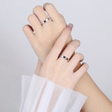 Mystic Love Hidden Pattern Ring