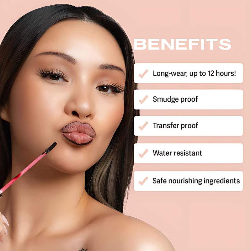 Waterproof Peel Off Lipliner By LOVESTY